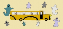 „Siaubų autobusas“ Tauras Petrauskas, 4 klasė, Panevėžio „Vilties“ progimnazija
