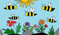 „Bitė Maja ir jos nuotykiai“ Tauras Petrauskas, 4 klasė, Panevėžio „Vilties“ progimnazija