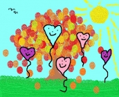 ﻿„Džiaugsmą piešiu spalvomis“ Evita Bonakerytė, 3 klasė, Kačerginės mokykla-daugiafunkcis centras