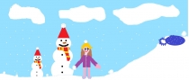 ﻿„Kaip gera žiemą!“ Miglė Andrijauskytė, 4 klasė, Šiaulių r. Gruzdžių gimnazija